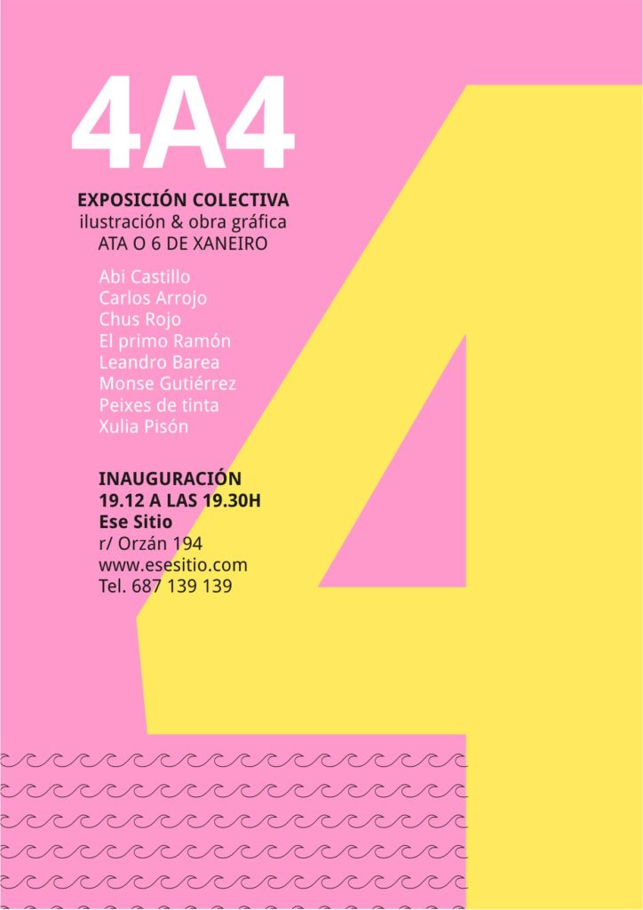 Exposición ilustración y obra gráfica en Coruña